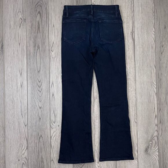 FRAME Le Crop Mini Bootcut Size 26 Denim Cotton High Rise Retro Vintage 70s Jean - Picture 7 of 10